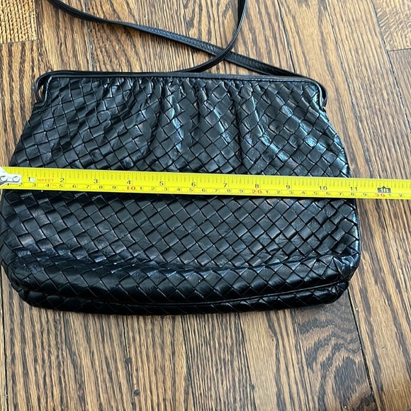 Designer Gianfranco Lotti Firenze Purse Weaved Leather - Picture 4 of 8